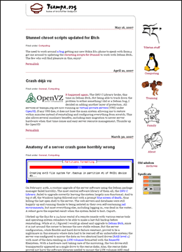 Tsampa.org screenshot