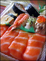 Ichiban Sushi take away, yumyum