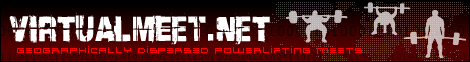 Virtualmeet.net - Geographically Dispersed Powerlifting Meets